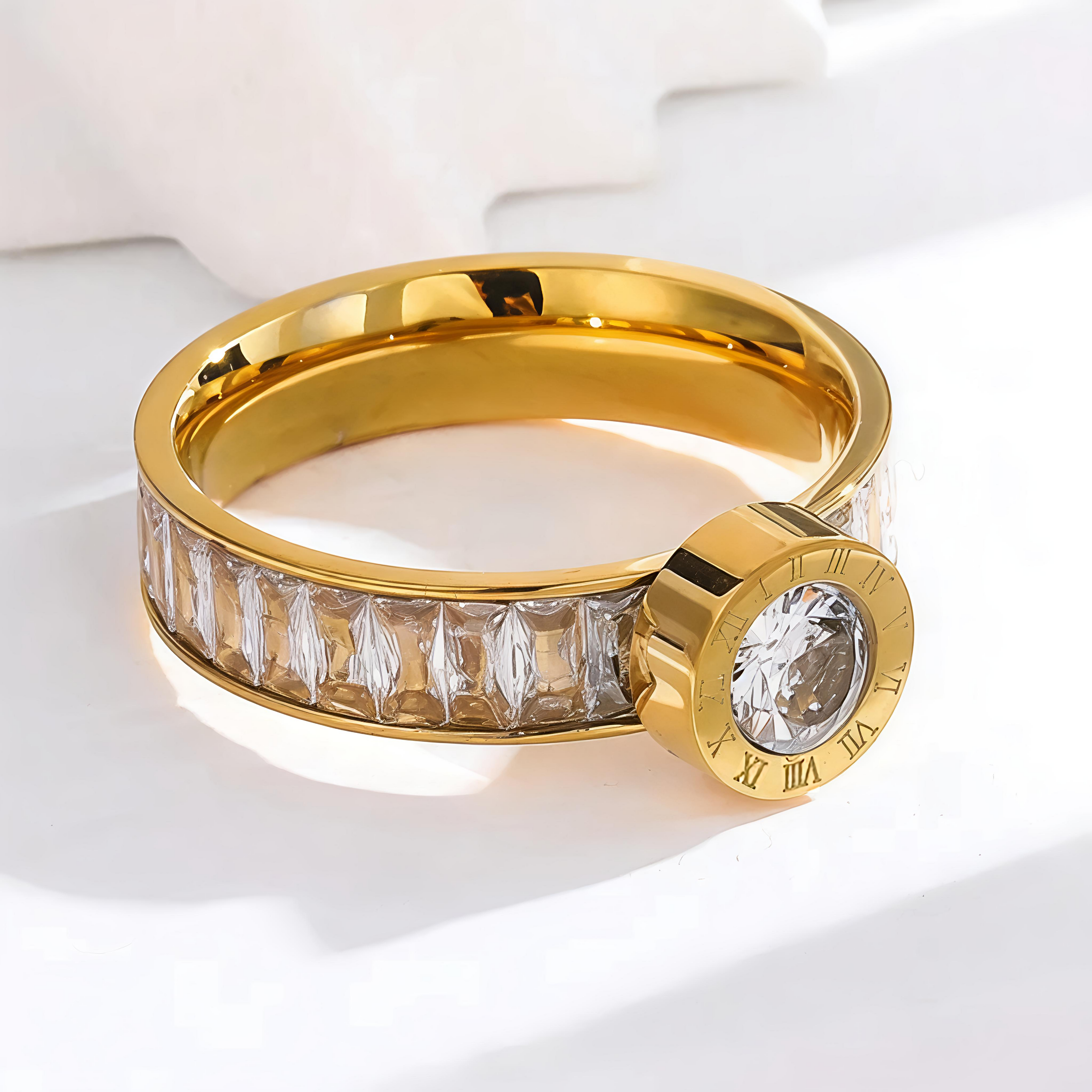 Modern Anti-tarnishd Stone Rings for womens